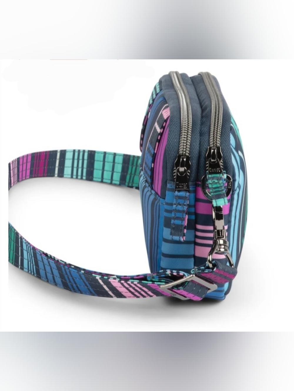 Lug Coupe SE Lovestripe multi bag 7"W x 4.75"H x 1.5"D - Picture 3 of 5